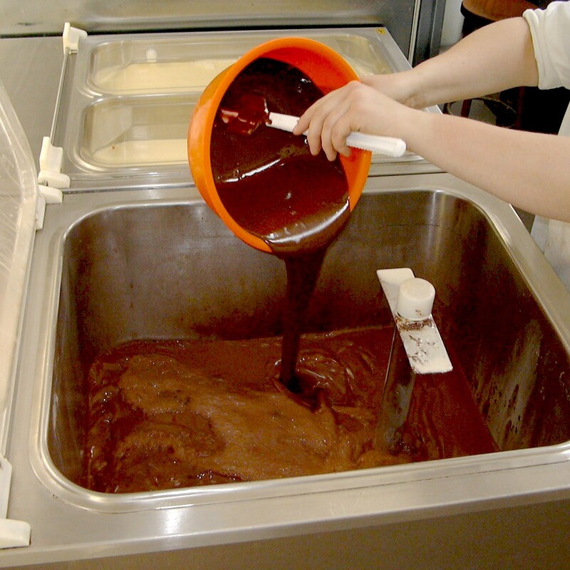 Schokolade für unser Sorte Nigrega, die ganz dunkle