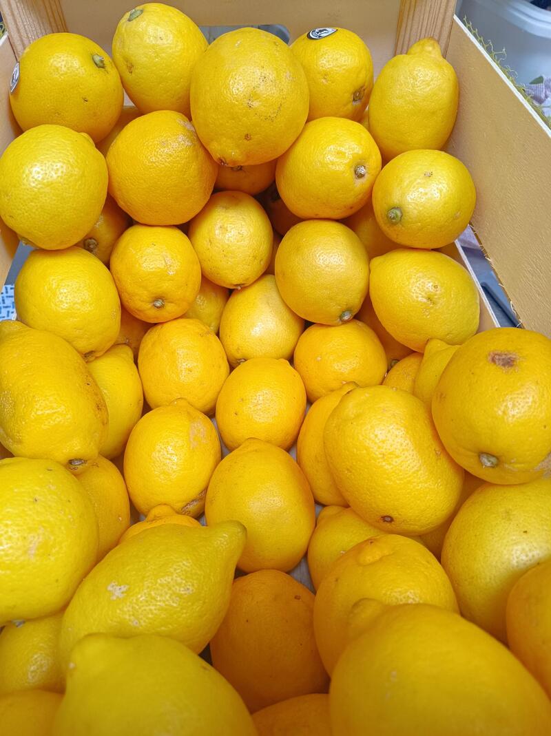 O ja, Zitroneneis wird bei uns aus frischen Zitronen bereitet.